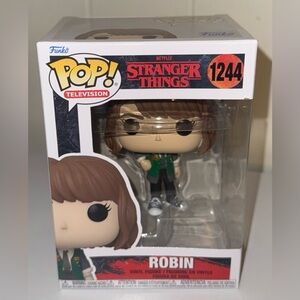 Funko Pop! Stranger Things Robin Figure - Brown and Green